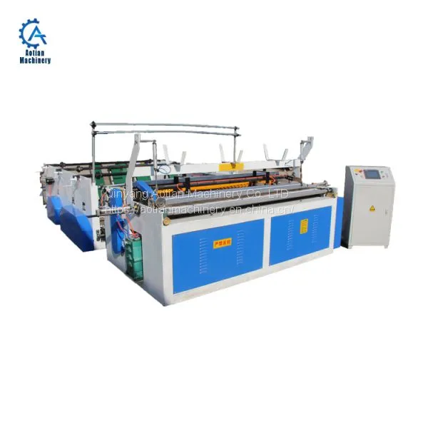1575 Toilet Paper Rewinding Machine Frame Type Paper Rewinding Machine Paper Mill photo-5
