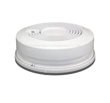 Battery Powered Photoelectric Smoke Alarm Standalone Smoke Detector 9V for Home photo-2