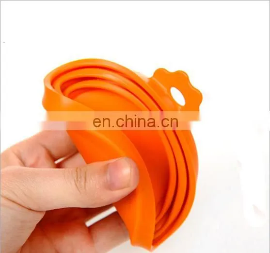High Quality Universal Pet Food Can Cover Reusable Silicone Pet Can Cover Cat & Dog Can Lid Cover photo-5