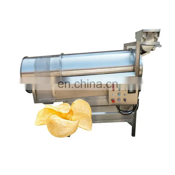 Food Snack Seasoning Machine Flavouring Mixing Machine photo-6