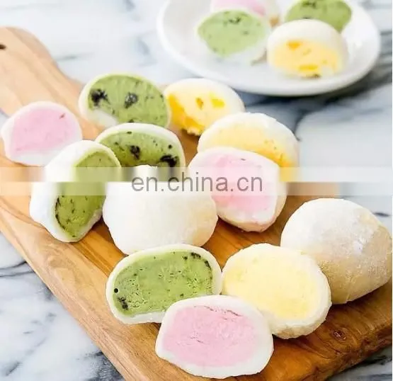 Mini Sweet Mochi Machine / Automatic Mochi Making Machine Factory Price Mochi Encrusting Machine photo-4