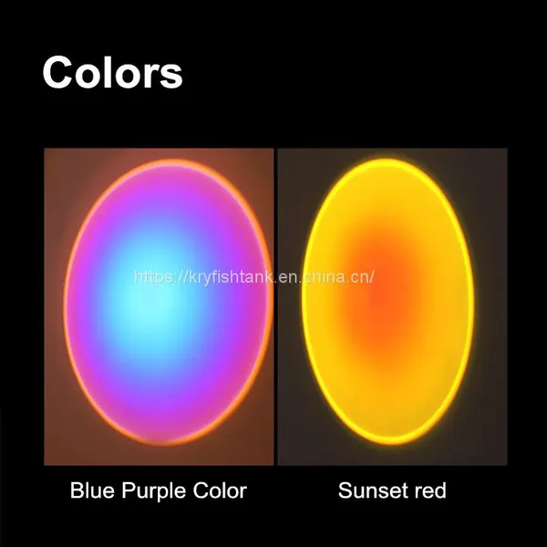 New Arrivals 360 Degrees Rotation Projection Lamp With Ball Head Sunset Red/sun/rainbow/sunset Floor Lamp With 1.6m/2.1m Tripod