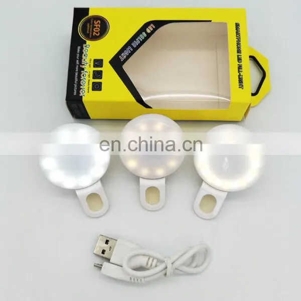 LED Beauty Portable Rechargeable Photo Studio Photographic Light Live Webcast Selfie Led Ring Fill Light photo-2
