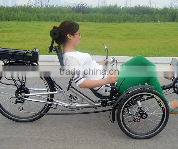 Single Person 3 Wheel Electric Recumbent Tricycle photo-6