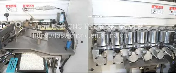High Performance Economical Edgebanding With Premilling Corner Trimming Machine Imported Components Model KLF463 photo-3
