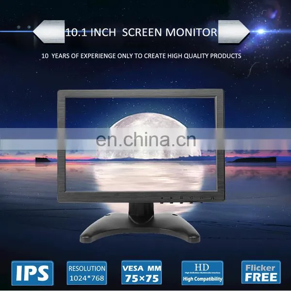 10inch Plastic Case Mulit-function Monitor 1280x800 photo-2