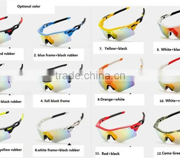 China Hot Sun Glasses Colorful Lens Anti-slip Fashion Volleyball Sports Sunglasses photo-2