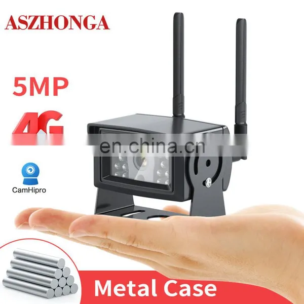 4G SIM Card Metal Housing Vehicle Security Camera 5MP Motion Detection Suitable for Car Bus Truck IP66 Waterproof CCTV Cam photo-2