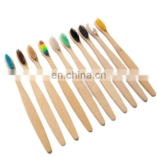 Wholesale Eco Friendly Bamboo Toothbrush Biodegradable Customize Manufacturer photo-4