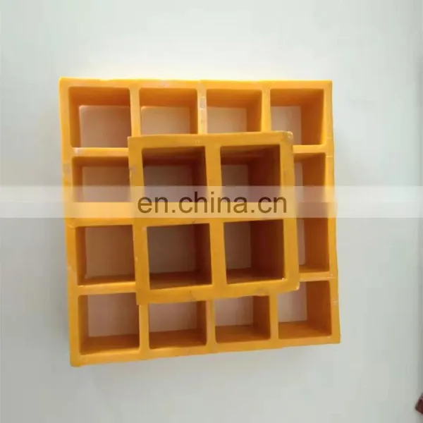 Certified Manufacturer Fiberglass Grating Panel FRP Grillerates Grating Grid Frp photo-3