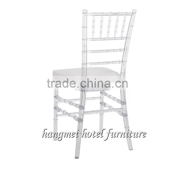 Knocked Down Wedding Clear Resin Chiavari Chair photo-5