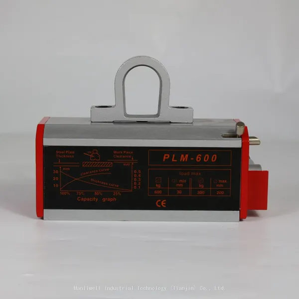 Permanent Lifting Magnet With Sealed Casing 3.5X Safety Factor 0.1-2T for Steel Plate photo-2