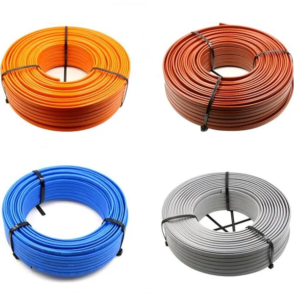 Livestock Breeding and Cultivation Underfloor Heating Dual-conducting Heating Cable for Pipe photo-4