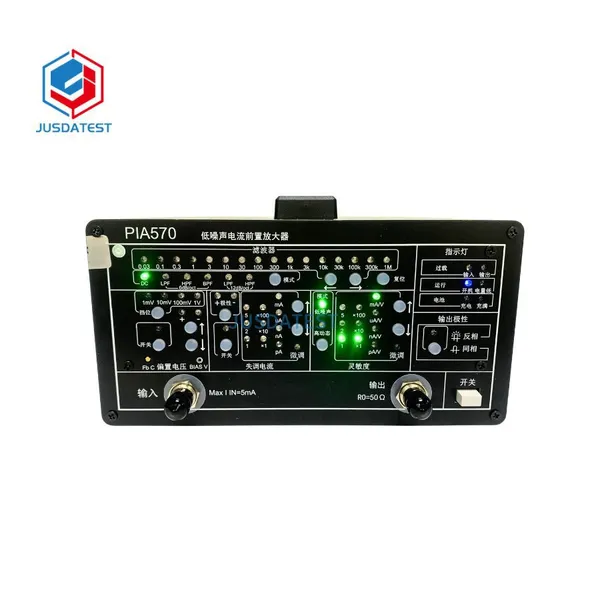 PIA570 Low‑Noise Current Preamplifier | 1pA/V to 1mA/V Sensitivity | DC‑1MHz photo-5