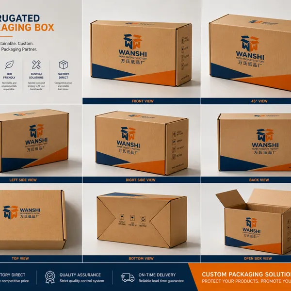 Custom Corrugated Packaging Box | Printed Shipping Carton | Kraft Mailer Box Manufacturer