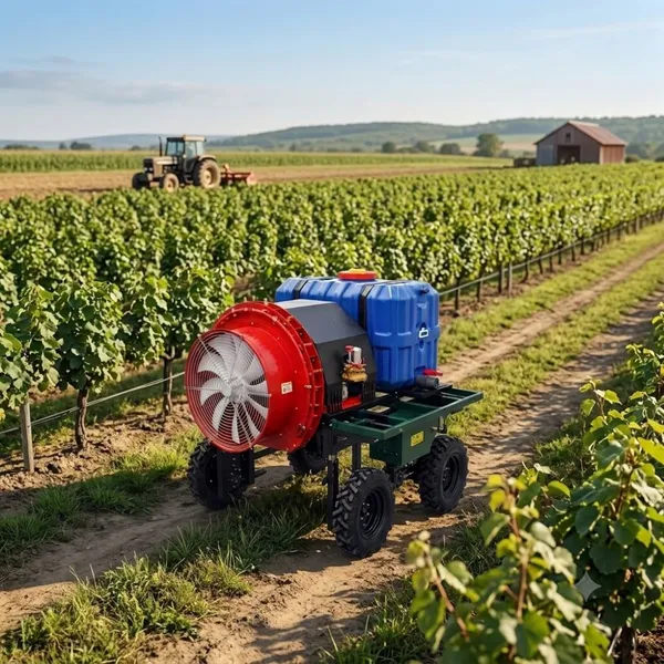 Wireless Remote Control Farm Sprayer 600L High Performance Airblast Spraying Machine for Crops