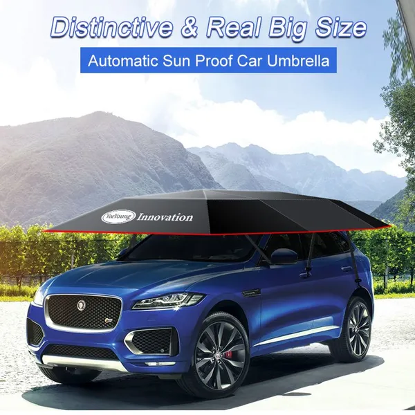 Car Accessories Fully Automatic Intelligent Mobile Car Tent 5M Car Sunshade Umbrella Factory Direct Sales