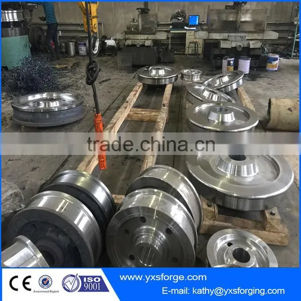 Crane Motor Trolley Wheel Power Tool Trolley Wheel Rail Crane Trolley Wheel photo-2