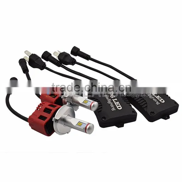 B-Deals Super Bright P6 45w 4500lm Motorcycle Led Headlight With Hi/ lo Beam h4 Lamp Base photo-6