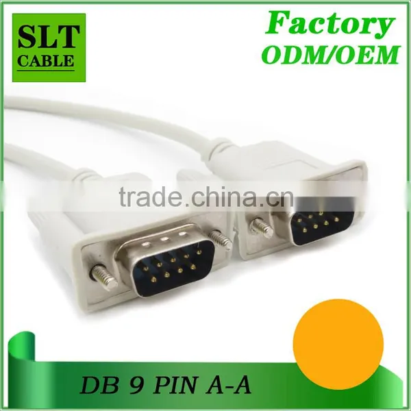 SLT Good Price DB 9 Pin Serial Cable Male to Male RS232 Cable photo-3