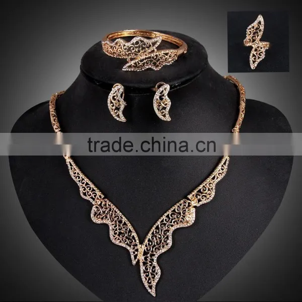 Latest New Design Gold Jewelry Wholesale,2016 New Design Custume Jewelry Sets photo-2