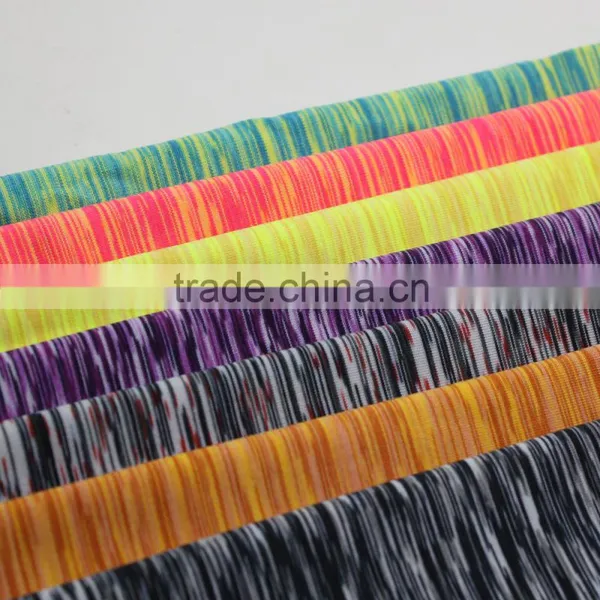 Very Soft Good Quality Yarn Dyed Poly Elastane Blend Fabric for Synthetic Hair Mullet Headband photo-5