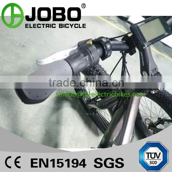 Aluminum Alloy 26" Electric Fat Tire Bike 500W Central Motor photo-2