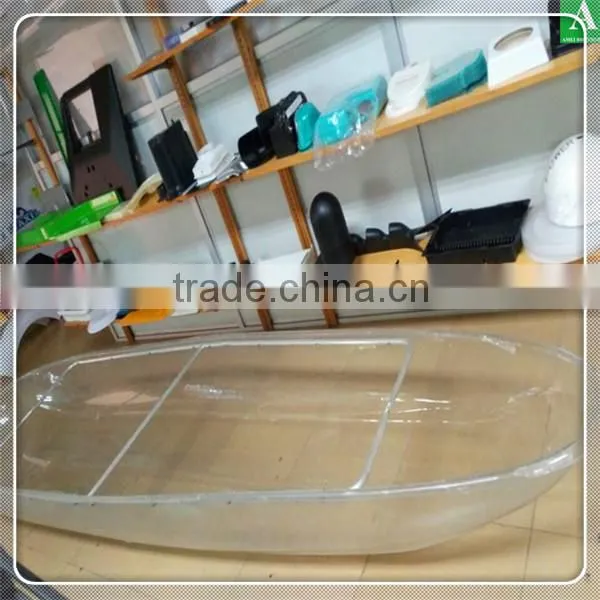 PC Leisure Boat Clear Plastic Traveling Kayak Polycarbonate Canoe Quality Choice photo-4
