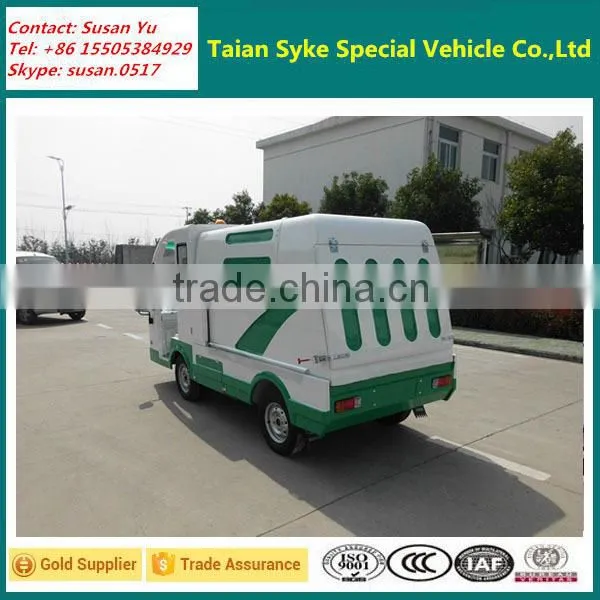 Brand New 1000kg Capacity Self Unloading Electric Garbage Truck for Sale photo-2