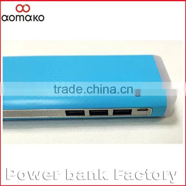 LP-502 Manufacturer Wholesales High Capacity 10000mAh 3 USB Portable Power Bank With 4 LED Mobile Charger