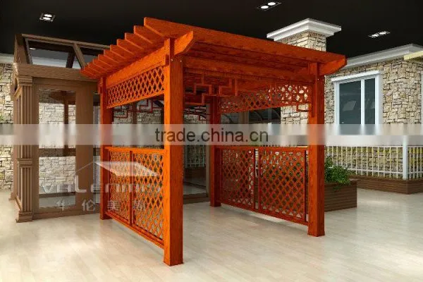 Garden Pergola Louver for Roof Turtle Bridge for Sales photo-3