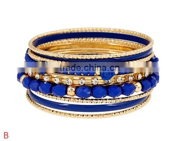 New Fashion Bohe Summer Handmade Beaded Bracelet Set/ photo-2