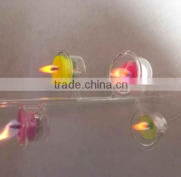 Birthday Flame Candles Colorful photo-3