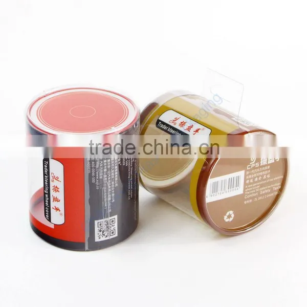 Custom Logo Clear Plastic Cylinder Box for Mouse Storage photo-6