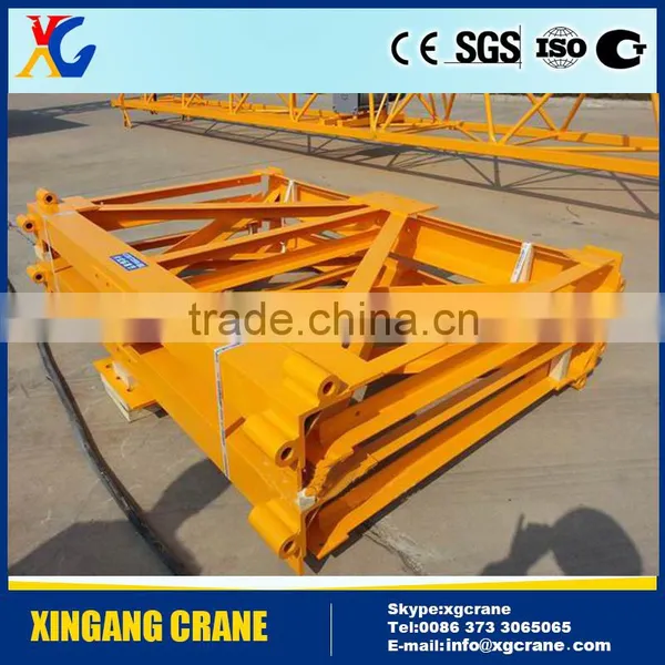 Construction Crane Machinery and Parts on Sale Promtion,10 Tons Construction QTZ160 Tower Crane, Traveling Tower Crane Price photo-2