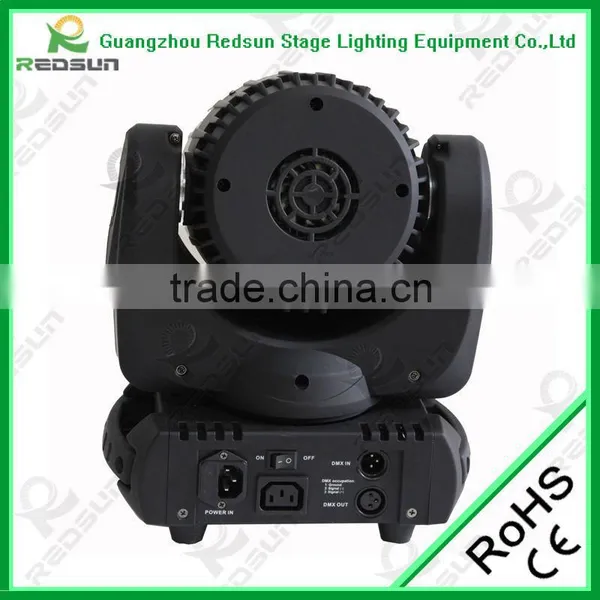 Lowest Price!!! High Quality LED Professional 12pcs 10W RGBW Moving Head Mini Euro Gobo Disco Moving Head Light photo-3