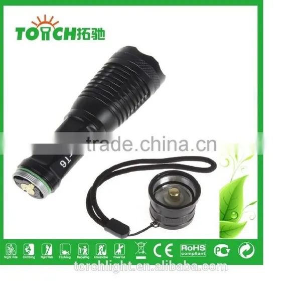 Bicycle Lights High Power Flashlight T6 LED Flashlight Zoomable Torch Waterproof 18650 Lamp Flashlights photo-6