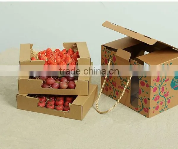 Corrugated Carton Box for Fresh Fruit and Vegetable Packaging photo-3