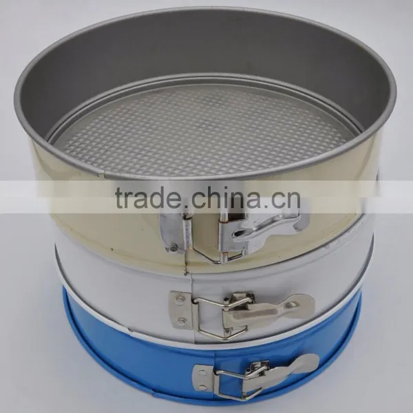 Carbon Steel Springform Cake Pans With Non-stick Coating photo-4