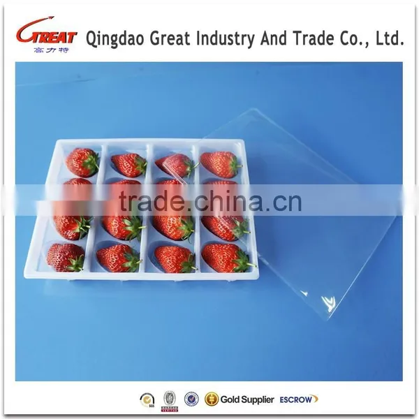 Disposable Food Containers Trays for Packaging PP Blister Dumpling Tray Frozen Food Contaier photo-4