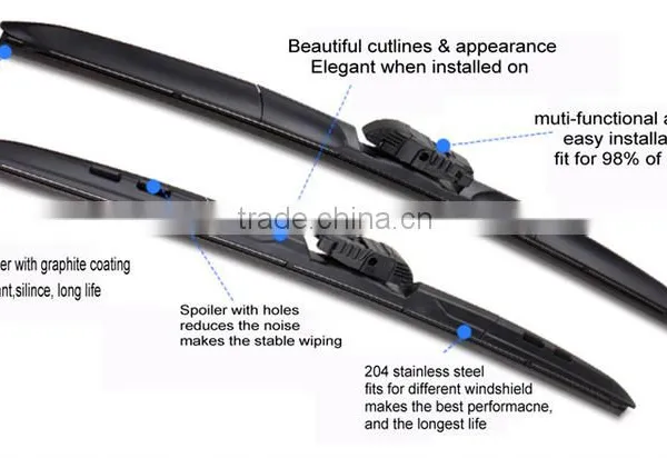 5 in One Hybrid Pinch Tab Wiper, Applicable for Pinch Tab Wiper Arm photo-3