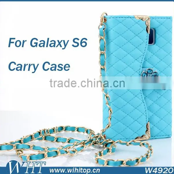 Mobile Phone Accessories for Galaxy S6 Case Wholesale, China Supplier Leather Case for Galaxy S6 photo-6