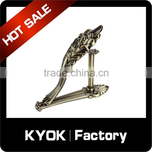 KYOK Stylish Wrought Iron/aluminum/stainless Steel Curtain Pole Brackets,bedroom Decoration Curtain Brackets Accessories photo-4