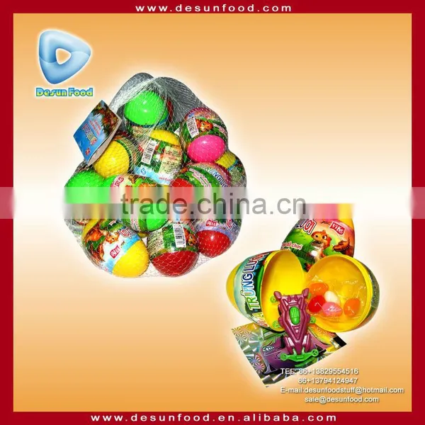Big Suprise Egg Toy Candy Toy (Jelly Bean+3D Tattoo Sticker+Car or Plane Toy) Quality Choice