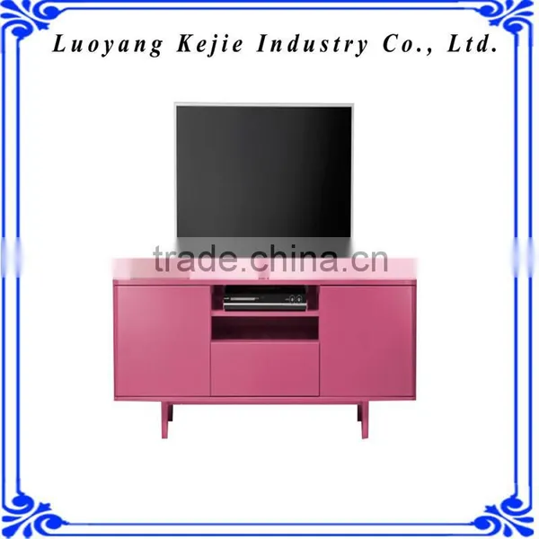 New Design Stone Top and Wooden Base tv Cabinet Wooden tv Stands Multi Tiers Glass tv Cabinet With Great Price photo-3