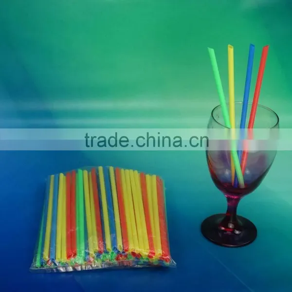 Factory Manufacturing Process 19 cm Custom Printed Drinking Straws Cool Drinking Straws Ice Straws