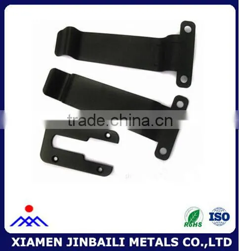 Black Zinc Plated CNC Machining Metal Fitting for Machinery
