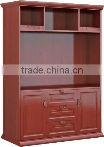 Home Filing Cabinet Wooden Office Furniture Bookcase photo-2