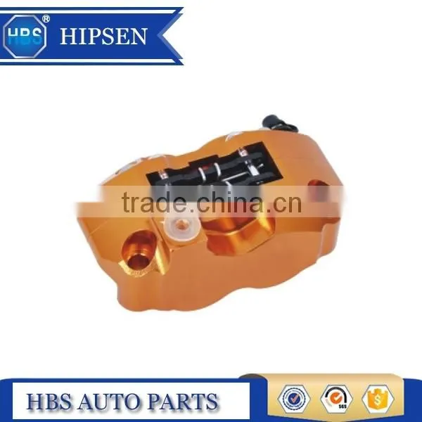 Motorcycle Restoration Brake Parts Small Radial 4 Piston Brake Caliper for Racing Performance.