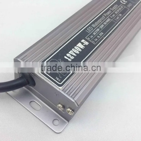 Waterproof CE Rohs Certificates DC12V Working Temp -40--+80 60W LED Driver photo-4